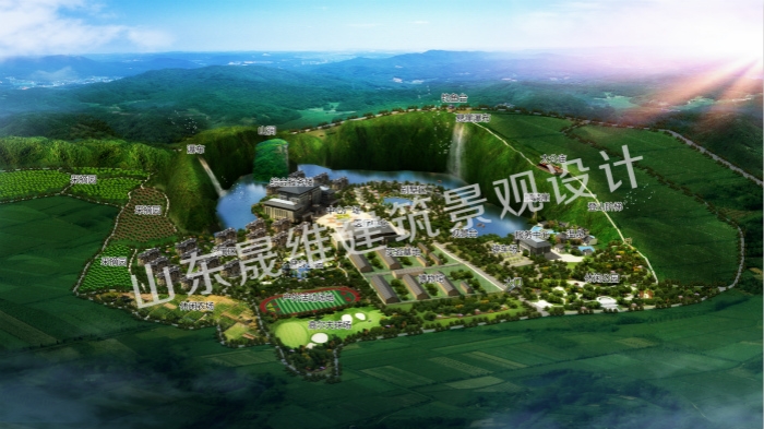 嘉祥康养小镇景观设计