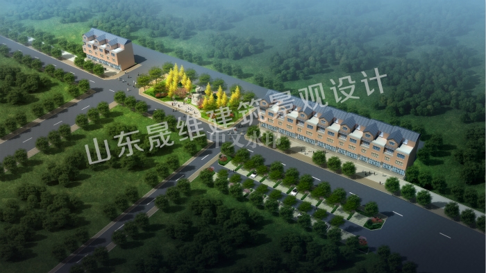 3D室外效果图