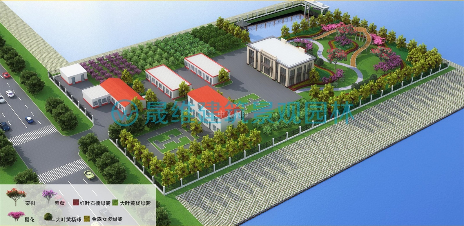微山水文站设计
