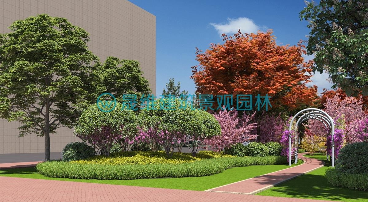 临沂小区绿化设计
