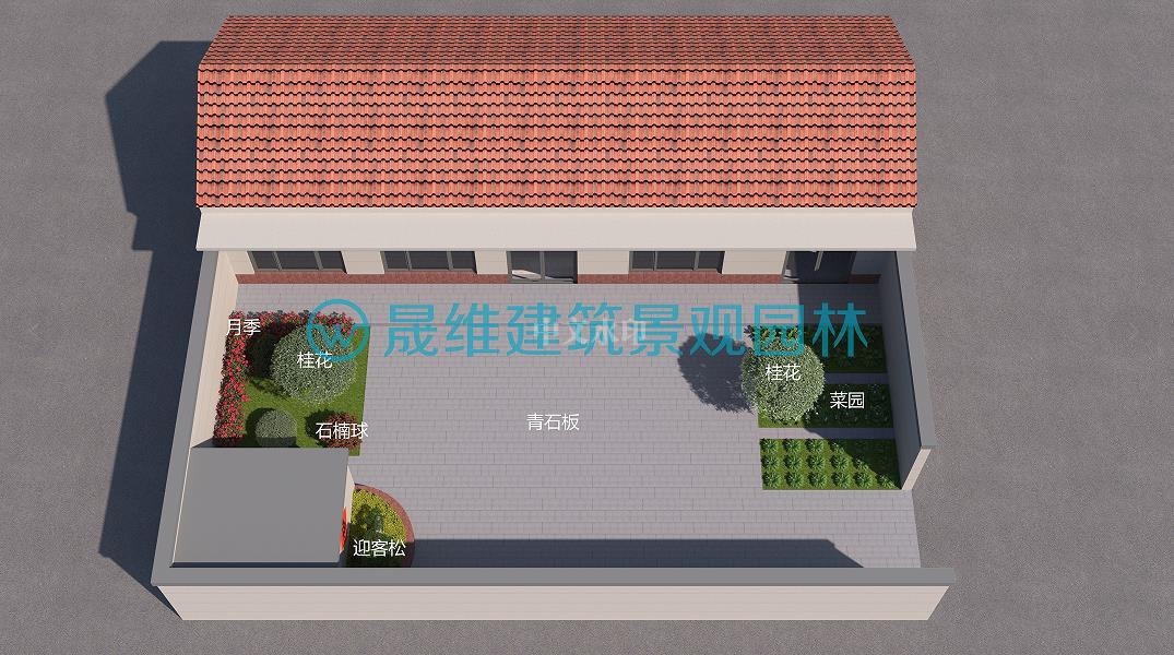 泰安农村庭院设计