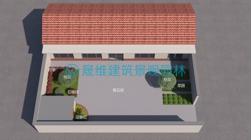 泰安农村庭院设计
