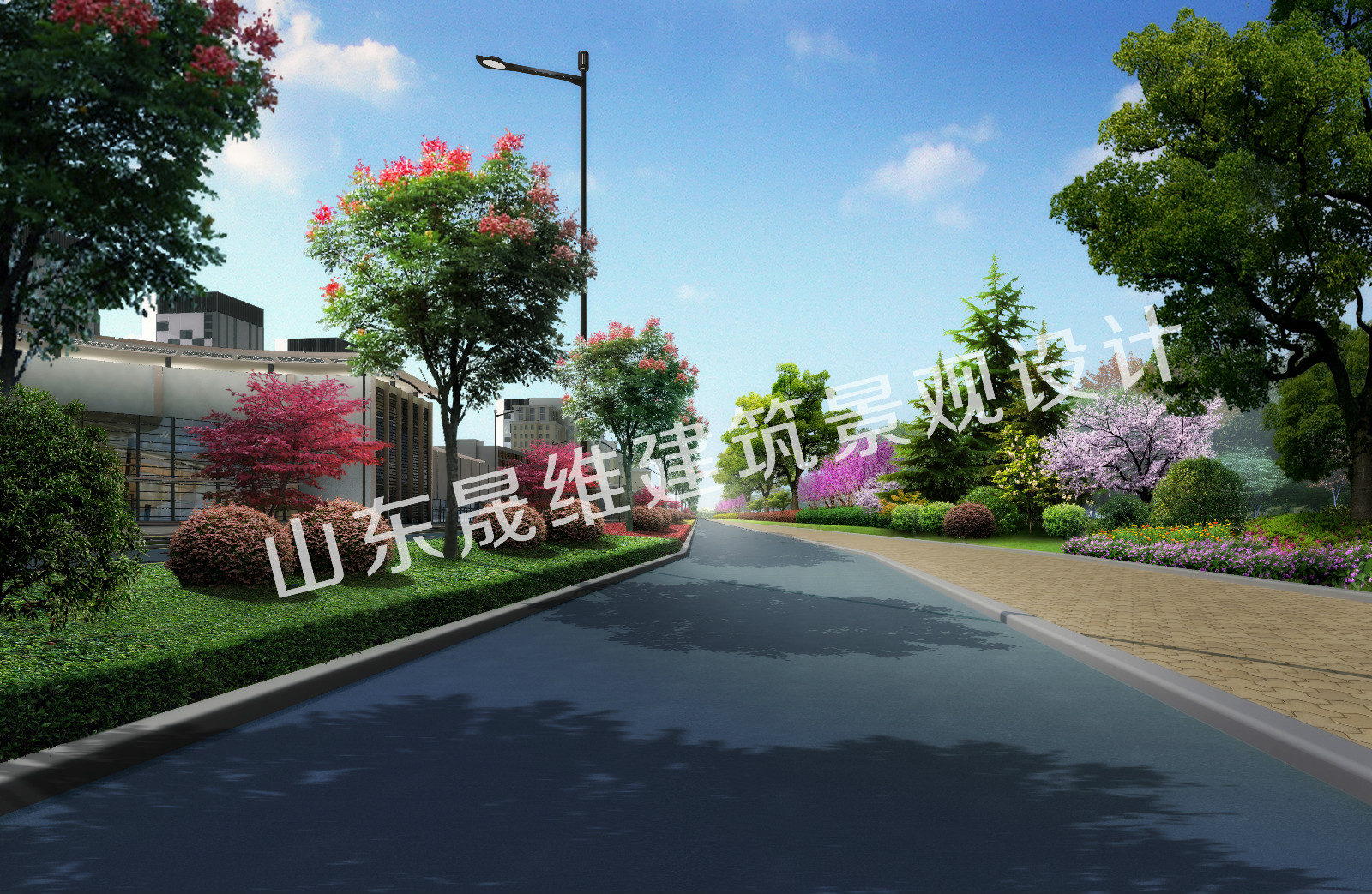 公园设计效果图