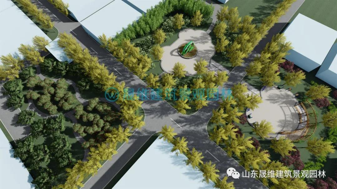 道路绿化设计