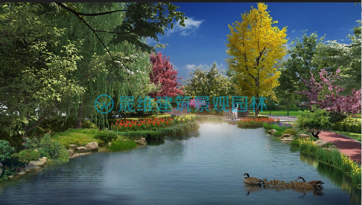 济宁绿化效果图