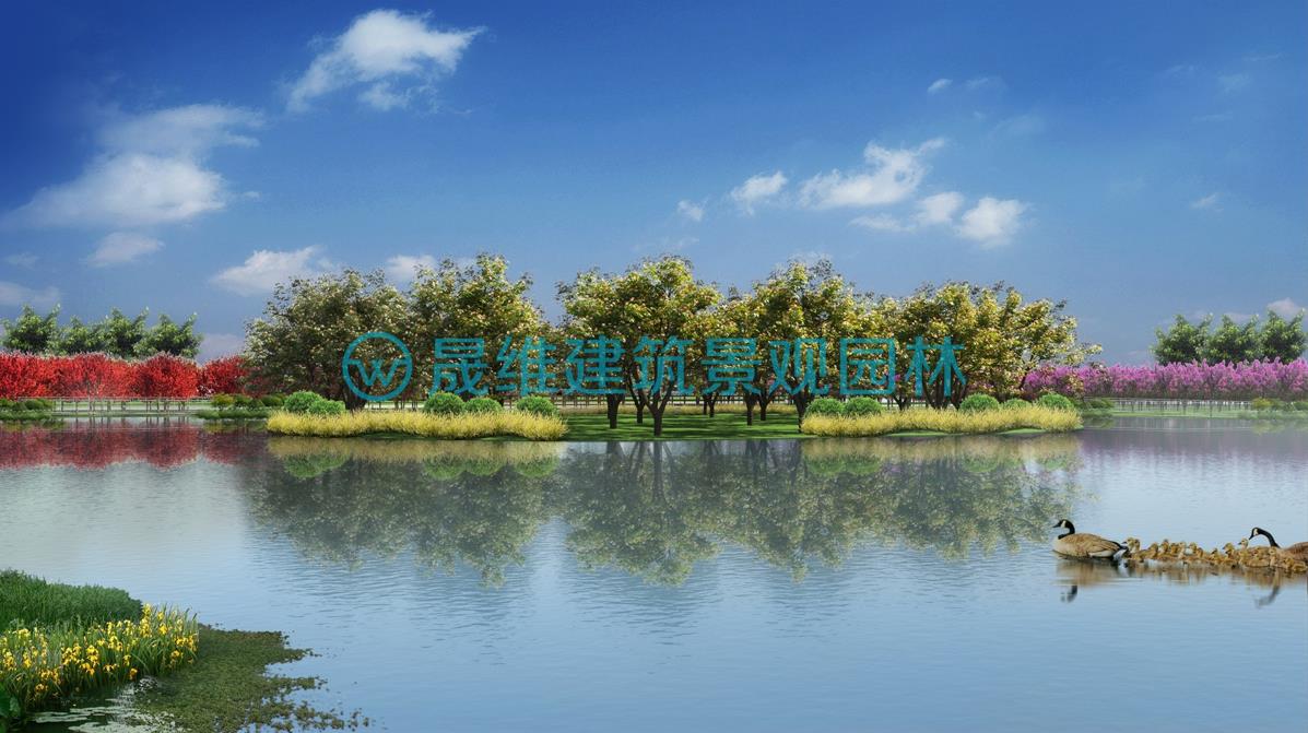风景区效果图